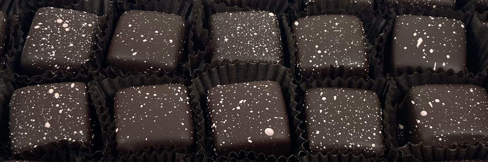 Dilettante's Dark Chocolate Himalayan Pink Salt Caramels