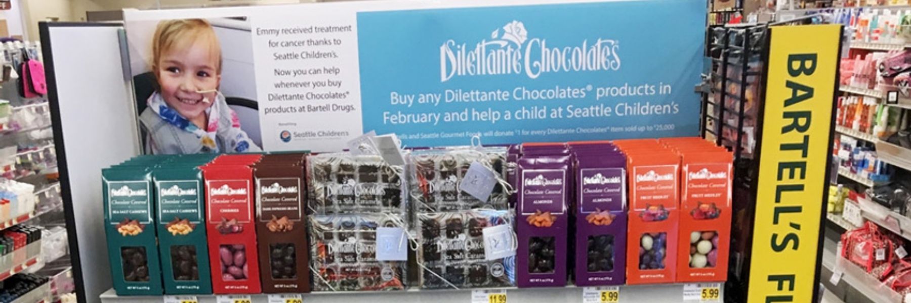 Dilettante Chocolates Supporting Seattle Children's Hospital