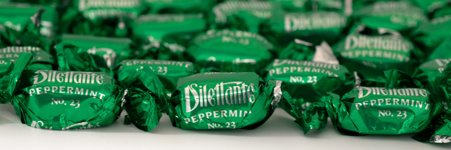 Dilettante Chocolates Peppermint TruffleCremes in Milk Chocolate
