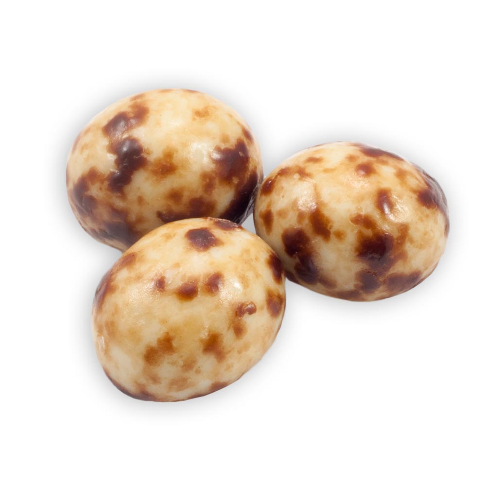 Dilettante Chocolates Bulk Cheetah Beans in Semisweet and White Chocolate