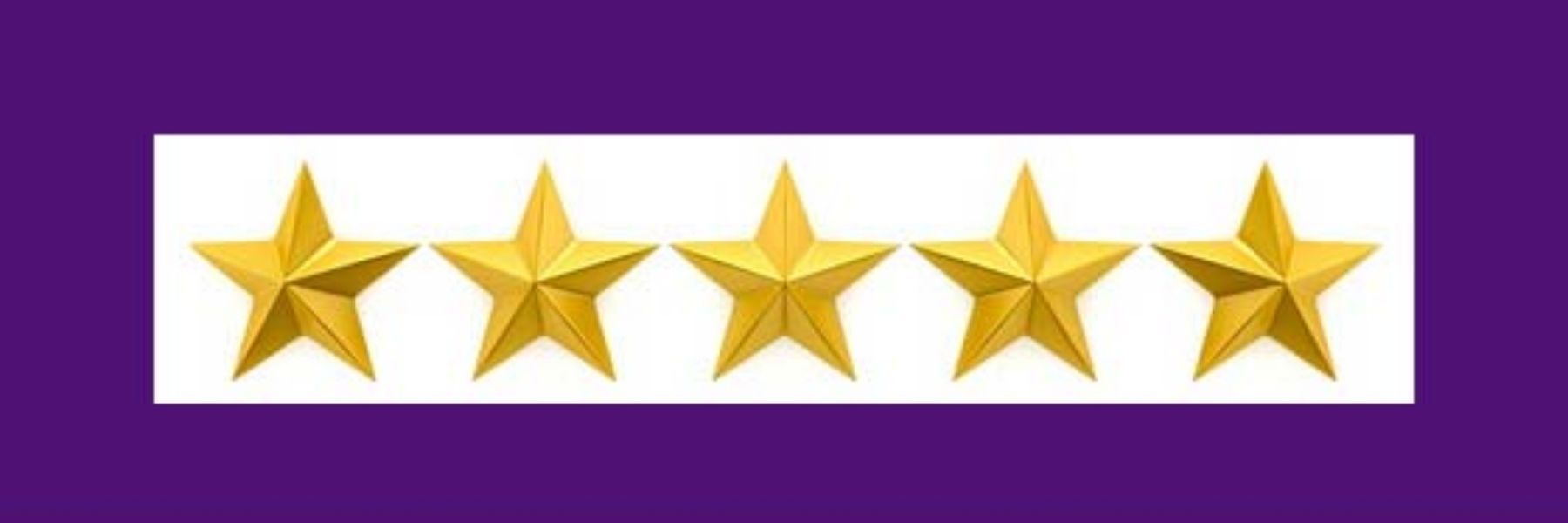 Five Star Customer Review Blog Banner