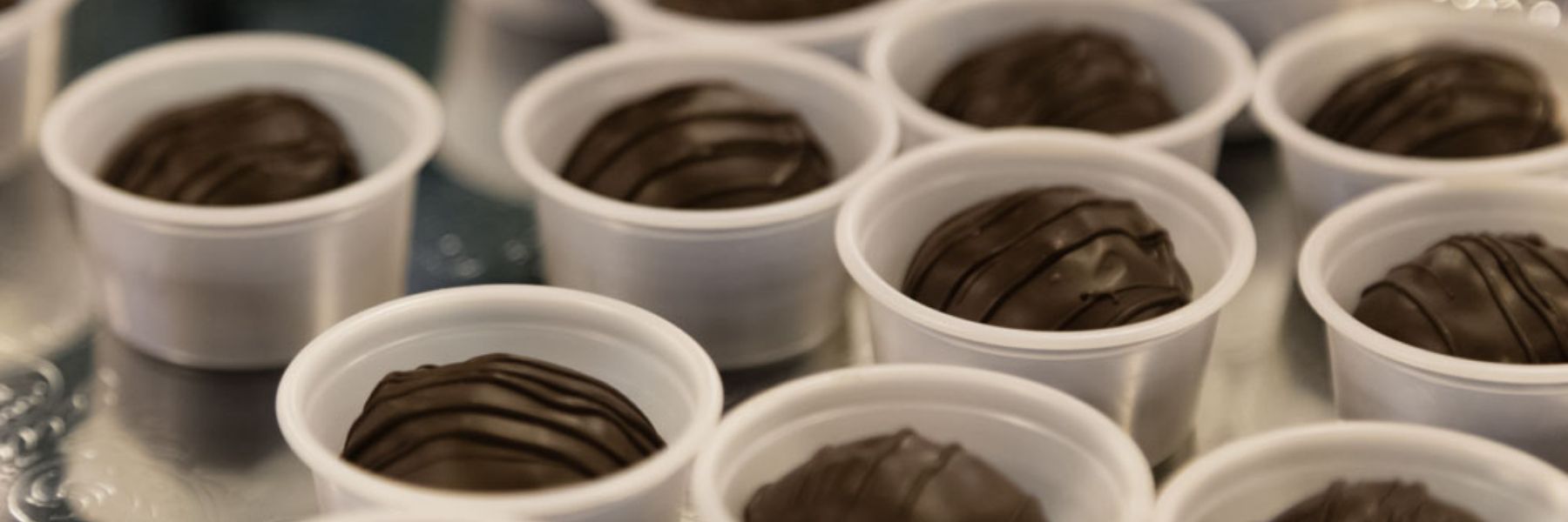 Dilettante Chocolates chocolate Ephemere Truffles in Sample Cups