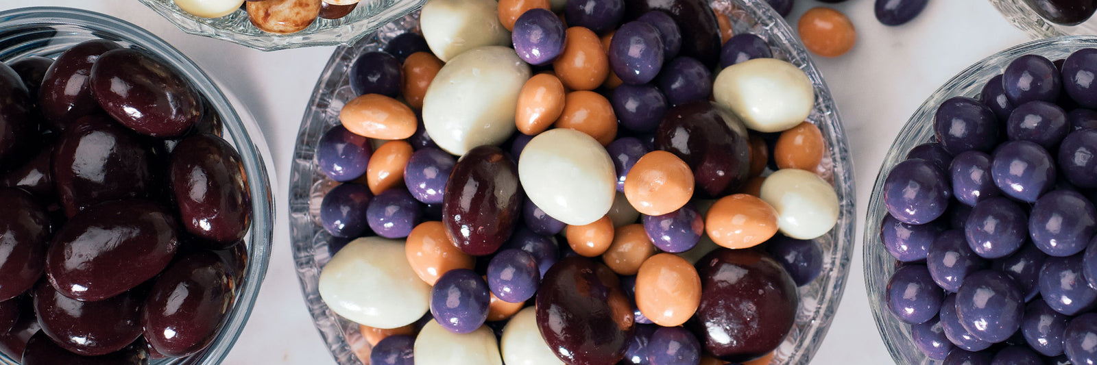 Dilettante Chocolates Chocolate Covered Fruit Medley Featuring Four Chocolate Fruit Flavors