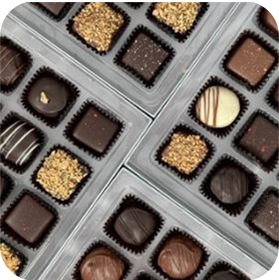 Dilettante Chocolates Hand-Dipped Chocolate Truffle Assortments