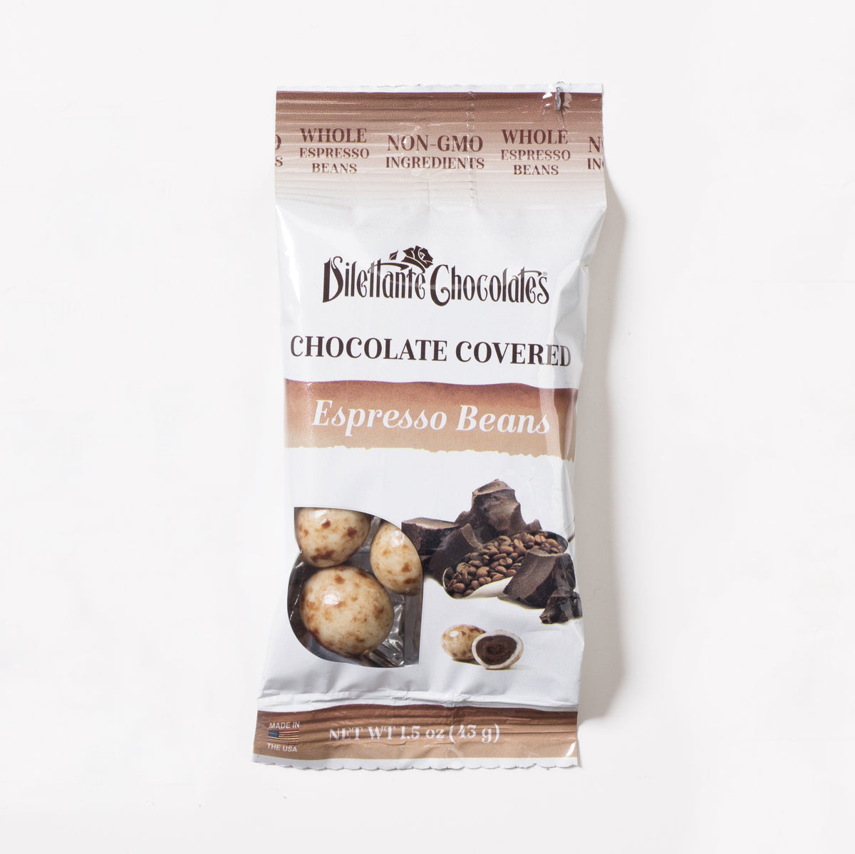 Chocolate Covered Espresso Beans - 1.5oz (Pack of 12)
