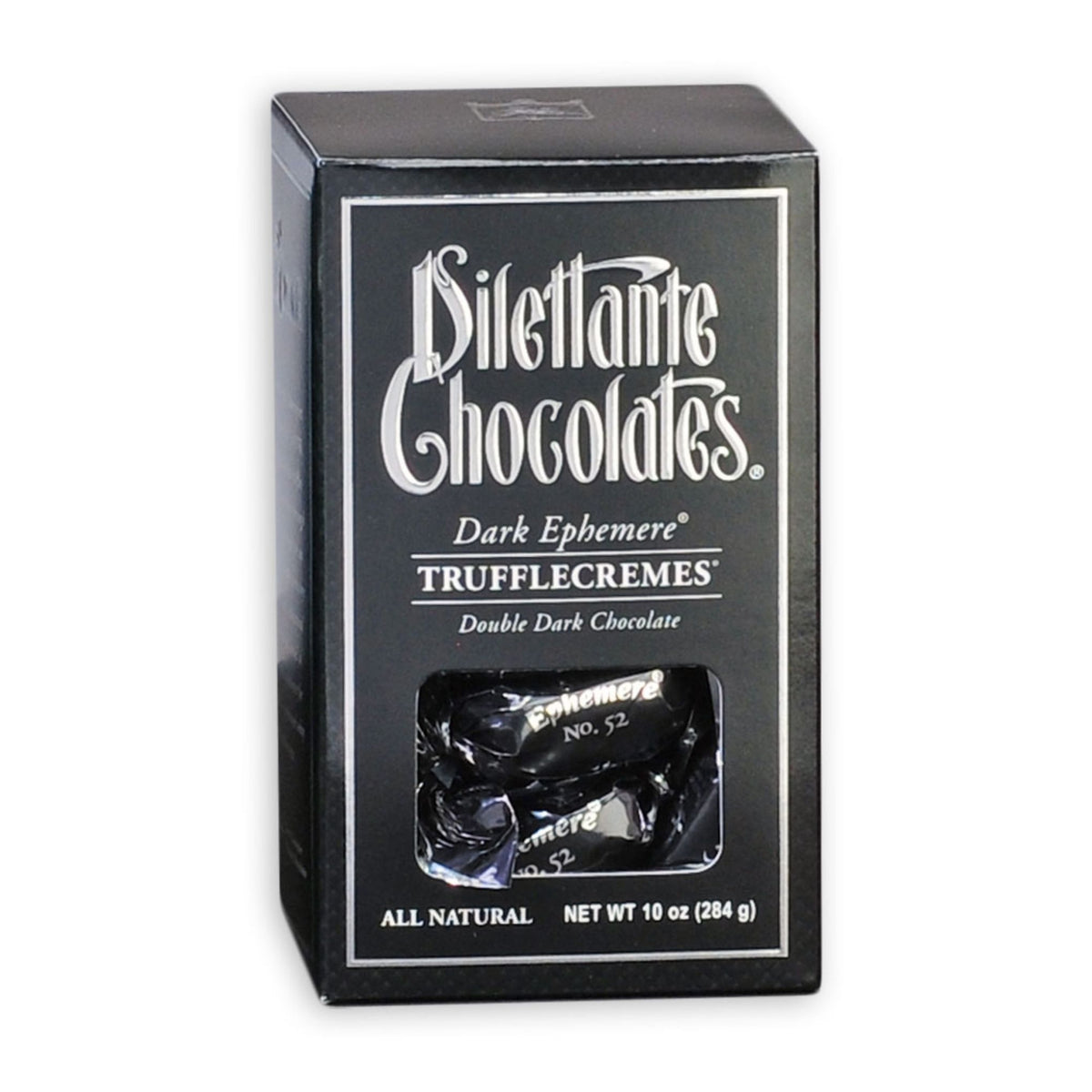 Dilettante Chocolates Dark Ephemere TruffleCremes Coated in Dark Chocolate