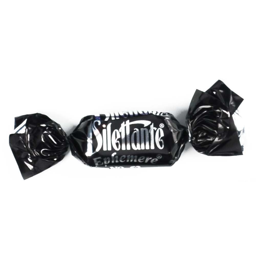 Dilettante Chocolates Dark Chocolate Ephemere TruffleCremes Wrapped in Black Foils